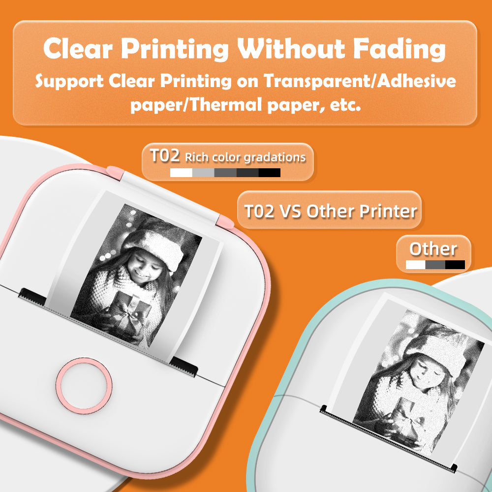 EasyPrint - Bluetooth-Compatible Pocket Printer